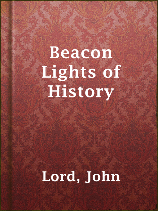 Cover image for Beacon Lights of History